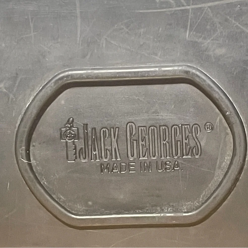 Jack Georges vintage made in the USA leather briefcase